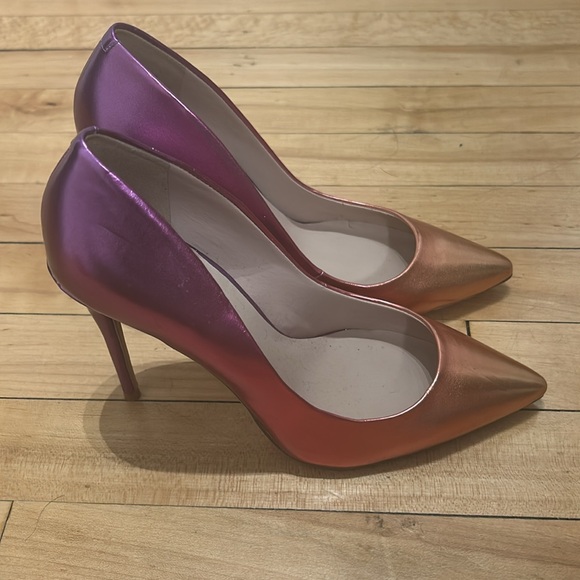 Aldo high heels. Rainbow color never worn - Picture 2 of 4